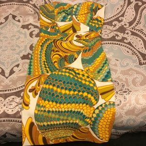 Strapless summery dress